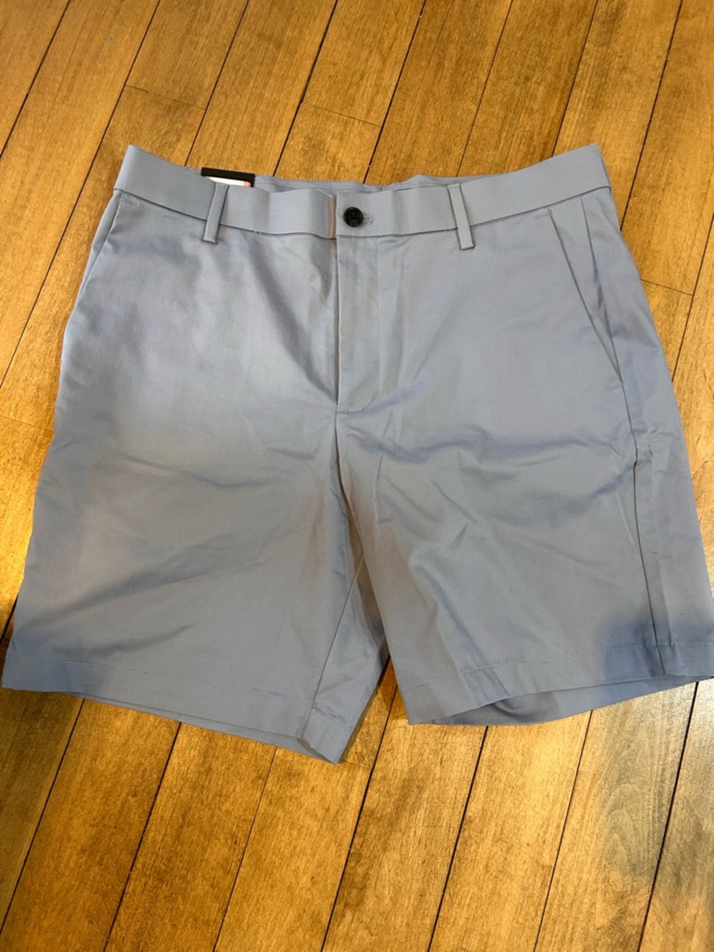 Men's Classic Performance Shorts - Light Gray/Blue